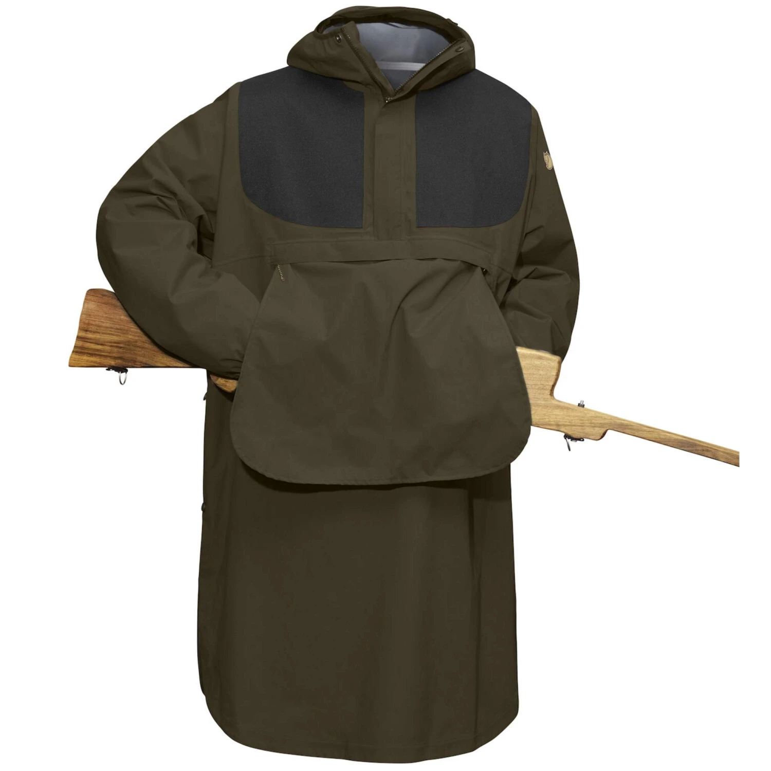FJÄLLRÄVEN LAPPLAND ECO-SHELL PONCHO Unisex - Regenmantel 2 FJÄLLRÄVEN LAPPLAND ECO-SHELL PONCHO Unisex - Regenmantel – Bild 2
