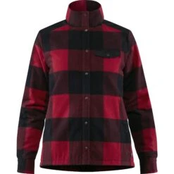 Fjällräven Outdoor Günstiges Geschäft 28 FJÄLLRÄVEN CANADA WOOL PADDED JACKET W Damen - Wolljacke