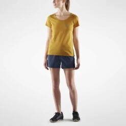 FJÄLLRÄVEN LOGO T-SHIRT W Damen - T-Shirt -Fjällräven Outdoor Günstiges Geschäft 5637764711 f fjaellraeven logo tshirt w fjaellraeven 24