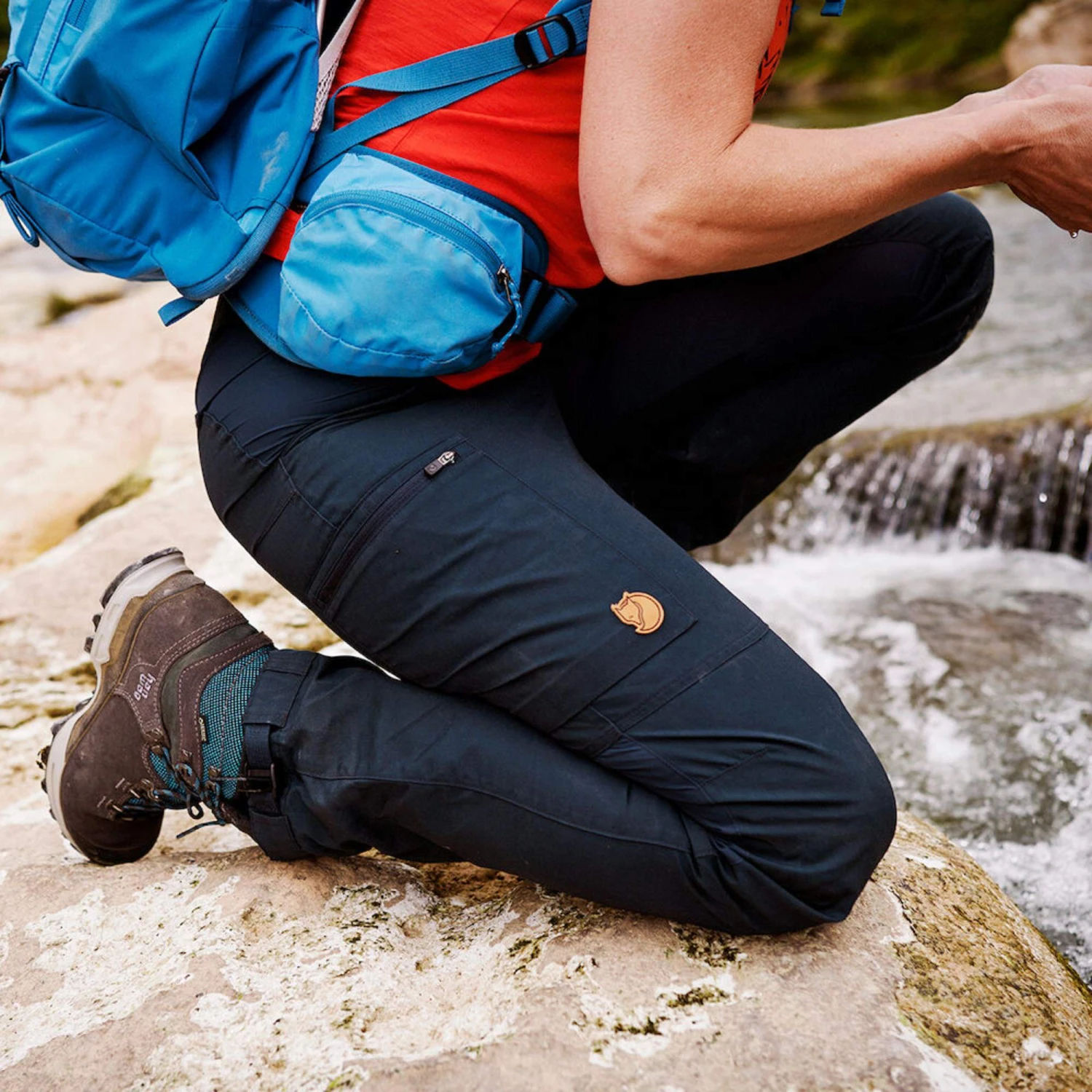 FJÄLLRÄVEN KAIPAK TROUSERS CURVED W Damen - Trekkinghose 10 FJÄLLRÄVEN KAIPAK TROUSERS CURVED W Damen - Trekkinghose – Bild 10