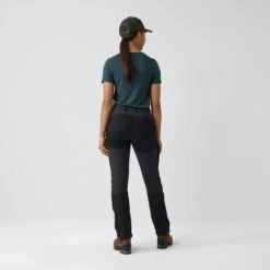 FJÄLLRÄVEN KEB TROUSERS W REG Damen - Trekkinghose -Fjällräven Outdoor Günstiges Geschäft 5637765701 d keb trousers w reg fjaellraeven 24