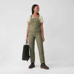 FJÄLLRÄVEN VARDAG DUNGAREE TROUSERS W Damen - Freizeithose -Fjällräven Outdoor Günstiges Geschäft 5638004970 i vardag dungaree trousers w fjaellraeven 24